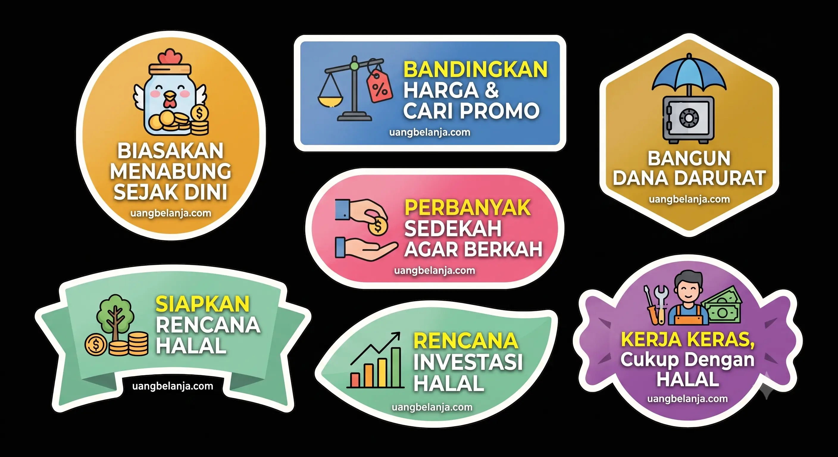 Stiker UangBelanja.com #10