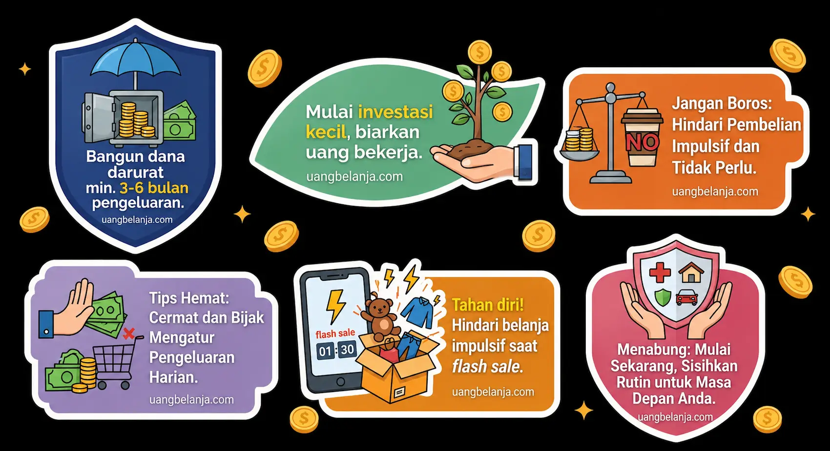 Stiker UangBelanja.com #12