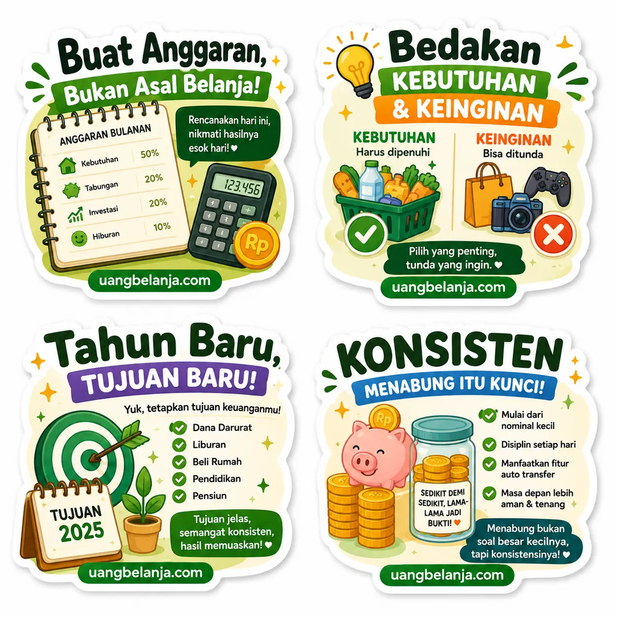 Stiker UangBelanja.com #14