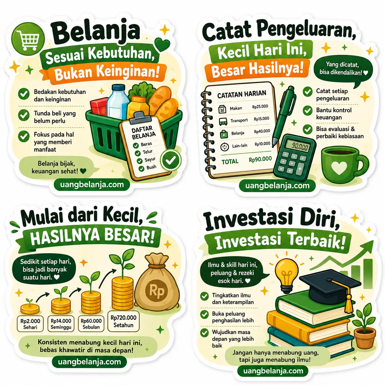 Stiker UangBelanja.com #15