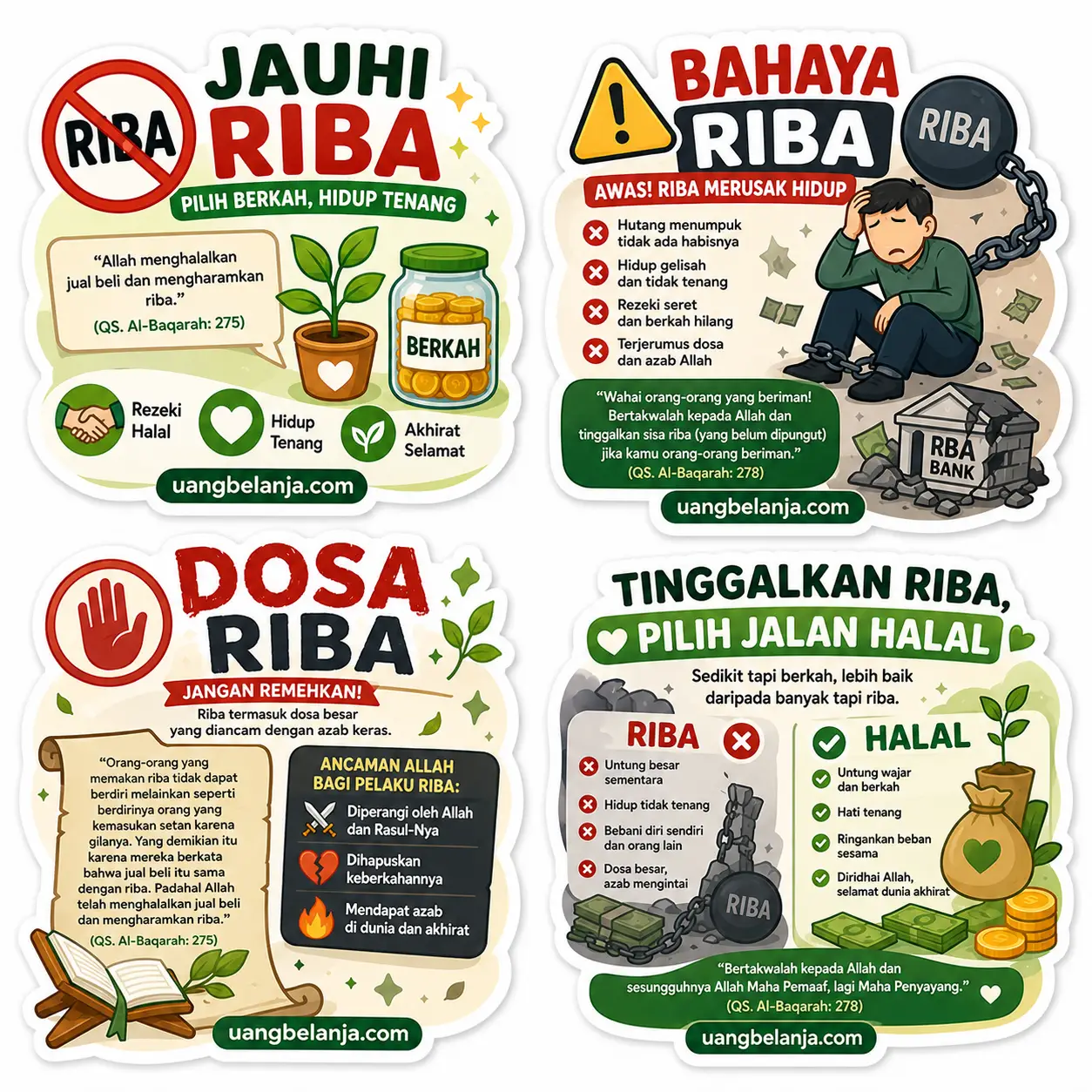 Stiker UangBelanja.com #17