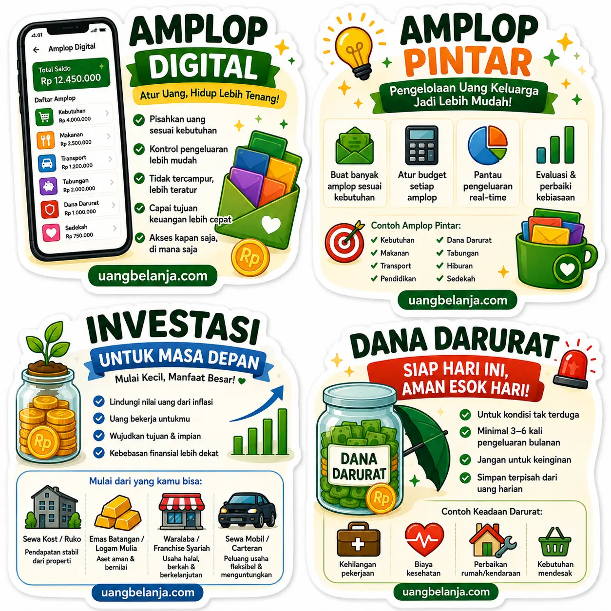 Stiker UangBelanja.com #18