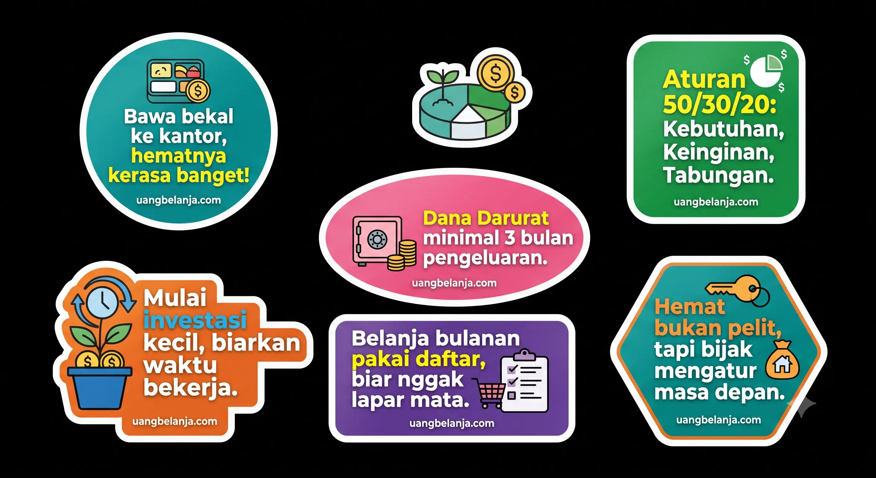 Stiker UangBelanja.com #2