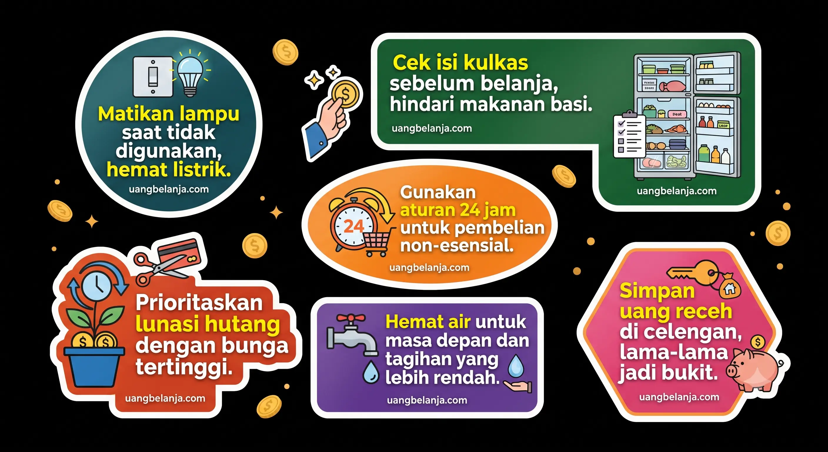 Stiker UangBelanja.com #3