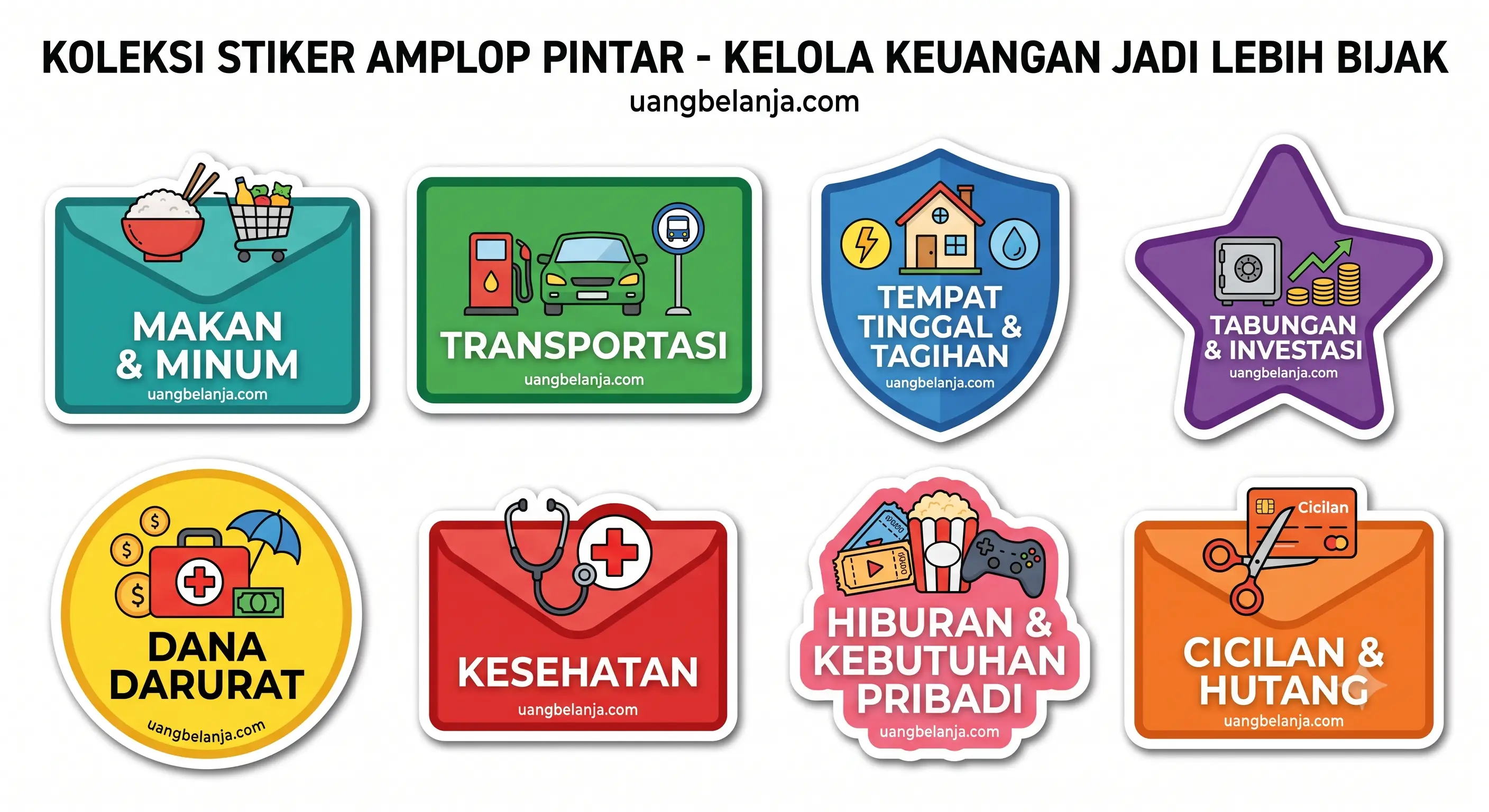 Stiker UangBelanja.com #5