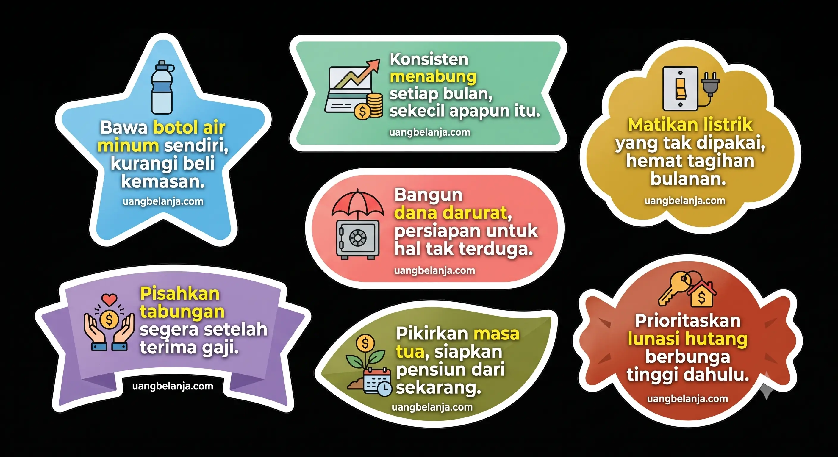 Stiker UangBelanja.com #8