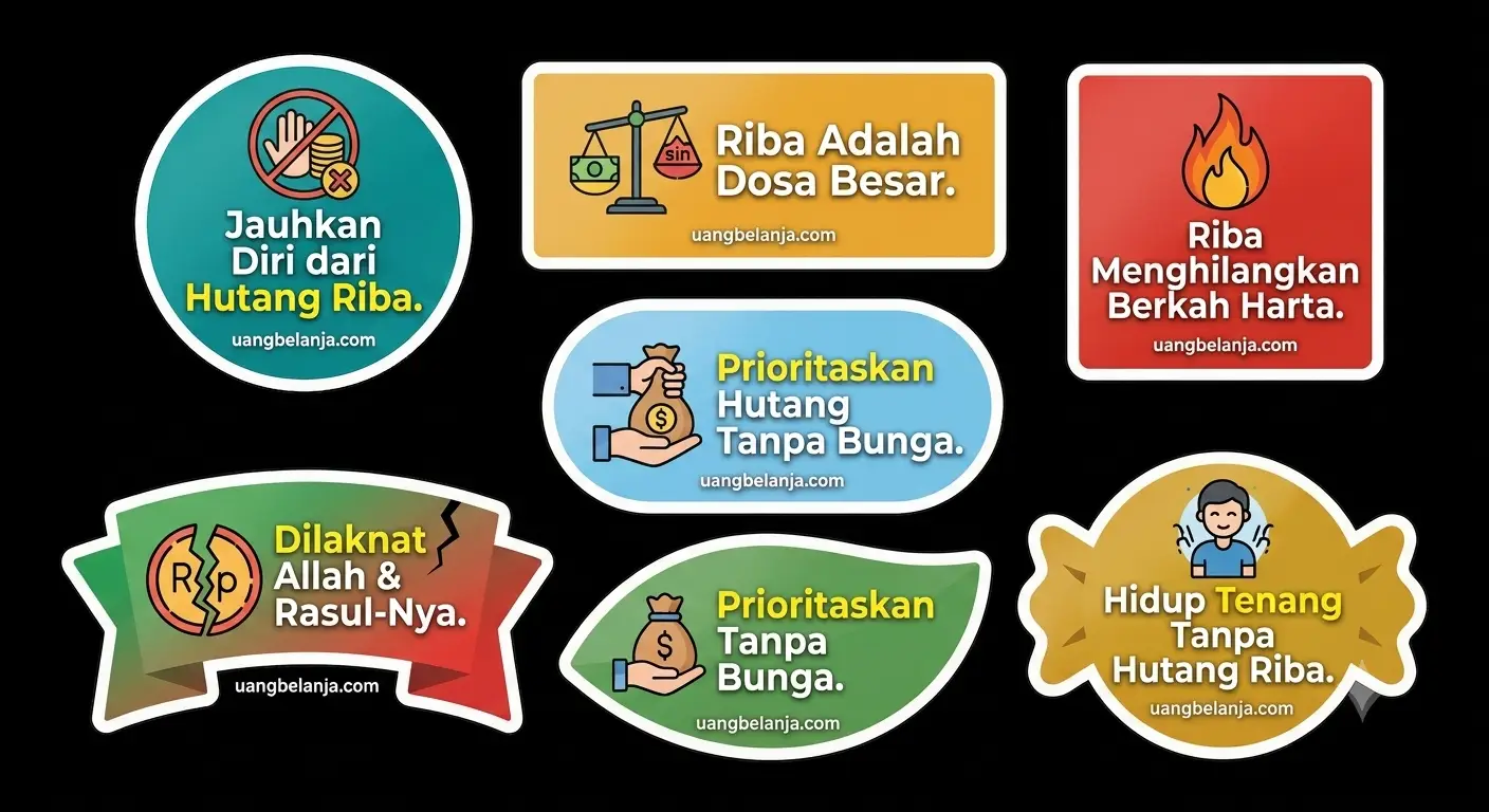 Stiker UangBelanja.com #9